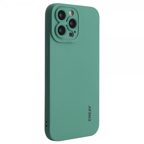 Enkay iPhone 13 Pro Skal Silikone Grøn