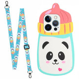 iPhone 13 Pro Cover Silikone 3D Panda