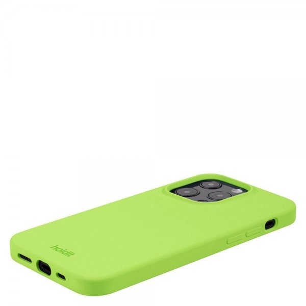 holdit iPhone 13 Pro Silikone Cover Acid Green