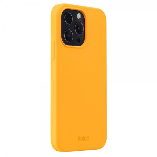 holdit iPhone 13 Pro Cover Silikone Orange Juice