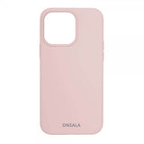 Onsala iPhone 13 Pro Silikone cover Sand Pink