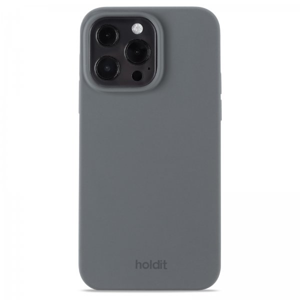 holdit iPhone 13 Pro Cover Silikone Space Gray