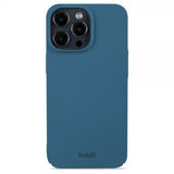 holdit iPhone 13 Pro Skal Slim Case Denim Blue