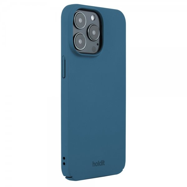 holdit iPhone 13 Pro Skal Slim Case Denim Blue