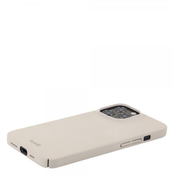 holdit iPhone 13 Pro Cover Slim Case Light Beige