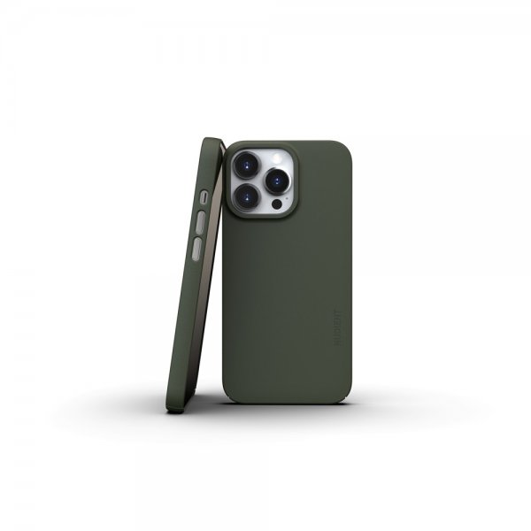 Nudient iPhone 13 Pro Cover Thin Case V3 MagSafe Pine Green