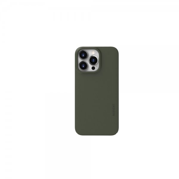 Nudient iPhone 13 Pro Cover Thin Case V3 MagSafe Pine Green