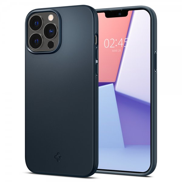 Spigen iPhone 13 Pro Cover Thin Fit Navy Blue