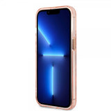 Guess iPhone 13 Pro Cover Gennemsigtig MagSafe Rosa