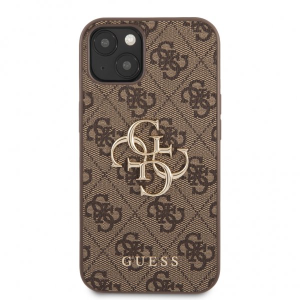 Guess iPhone 13 Cover Big Logo Brun