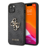 Guess iPhone 13 Cover Big Logo Grå