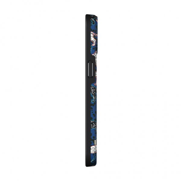 Richmond & Finch iPhone 13 Cover Blue Leopard