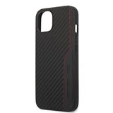 AMG iPhone 13 Cover Carbon Effect Stitching Sort
