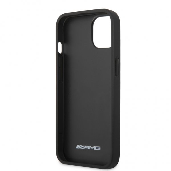 AMG iPhone 13 Cover Carbon Effect Stitching Sort