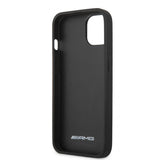 AMG iPhone 13 Cover Carbon Effect Stitching Sort
