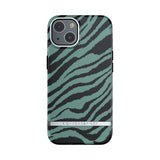 Richmond & Finch iPhone 13 Cover Emerald Zebra