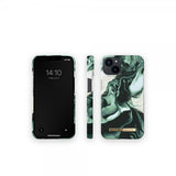 Ideal of Sweden iPhone 13 Cover Fashion Case Golden Olive Marble