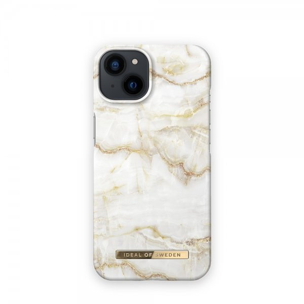 Ideal of Sweden iPhone 13 Cover Fashion Case Golden Pearl Marble