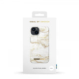 Ideal of Sweden iPhone 13 Cover Fashion Case Golden Pearl Marble