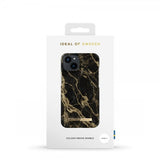 Ideal of Sweden iPhone 13 Cover Fashion Case Golden Smoke Marble