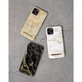 Ideal of Sweden iPhone 13 Cover Fashion Case Golden Smoke Marble