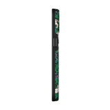 Richmond & Finch iPhone 13 Cover Green Leopard