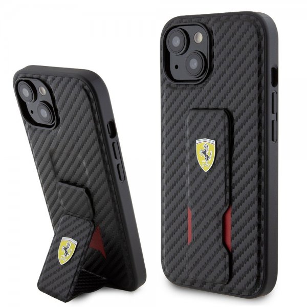 Ferrari iPhone 13 Cover Grip Stand Function Sort