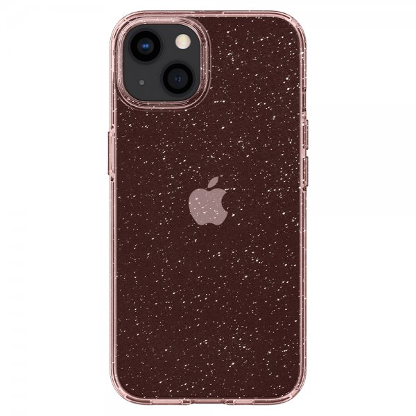 Spigen iPhone 13 Cover Liquid Crystal Glitter Rose Quartz