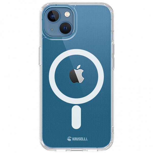 Krusell iPhone 13 Cover MagSafe Clear Cover Transparent