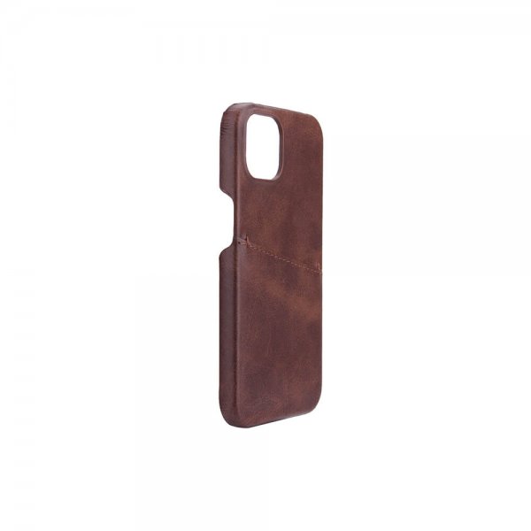 Onsala iPhone 13 Cover med kortlomme Brun