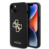 Guess iPhone 13 Cover Perforated Glitter Sort