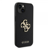 Guess iPhone 13 Cover Perforated Glitter Sort