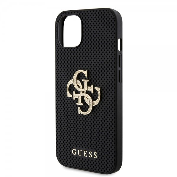 Guess iPhone 13 Cover Perforated Glitter Sort