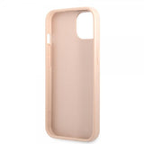 Guess iPhone 13 Cover Printed Stripe Bottom Rose