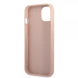Guess iPhone 13 Cover Saffiano Double Cardslot Rosa