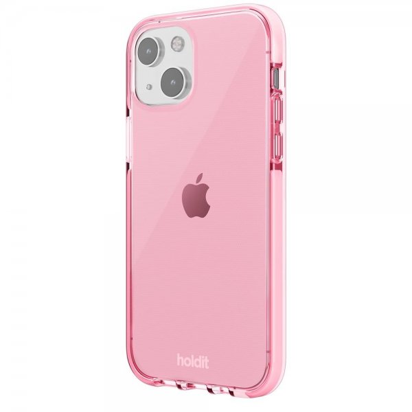 holdit iPhone 13 Cover Seethru Bright Pink