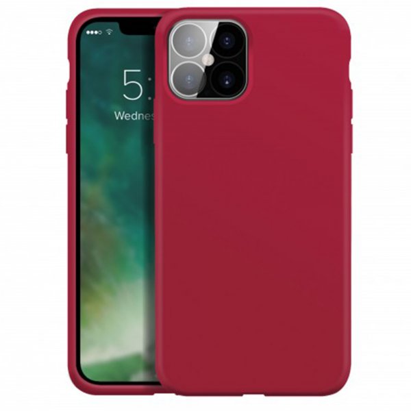 Xqisit iPhone 13 Cover Silikone Etui Rød