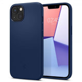Spigen iPhone 13 Cover Silicone Fit Navy Blue