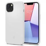 Spigen iPhone 13 Cover Silicone Fit Hvid