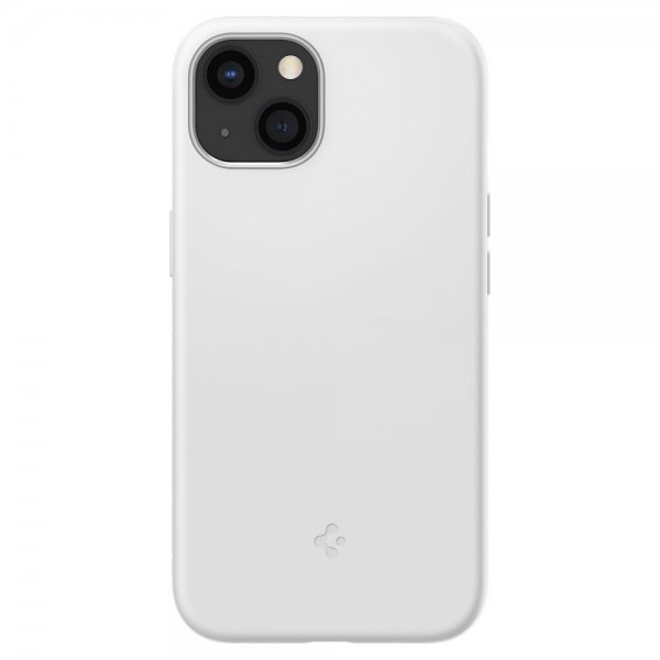 Spigen iPhone 13 Cover Silicone Fit Hvid