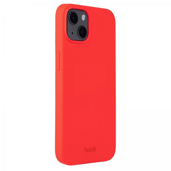 holdit iPhone 13 Cover Silikone Chili Red