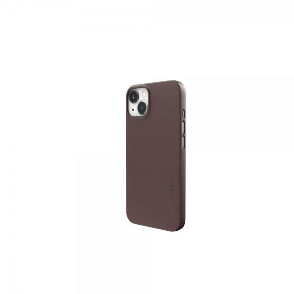 Nudient iPhone 13 Cover Thin Case V3 MagSafe Sangria Red