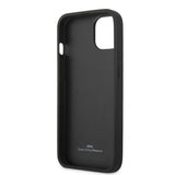 BMW iPhone 13 Cover Trekantet Mønster Sort