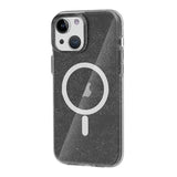 iPhone 13/iPhone 14 Cover Glitter MagSafe Sort