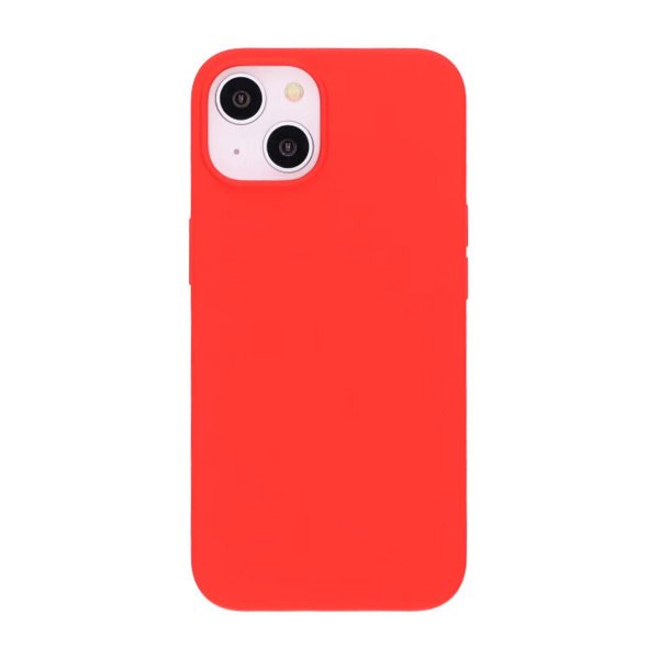 Rvelon iPhone 13/iPhone 14 Silikone Cover Rød