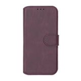 Rvelon iPhone 13/iPhone 14 Etui Magnetisk aftageligt cover Lilla