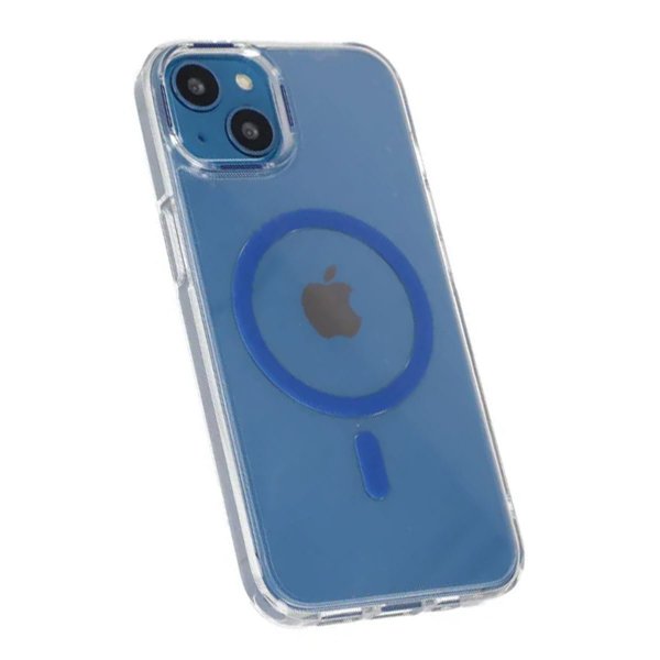 iPhone 13/iPhone 14 Cover TPU MagSafe Blå