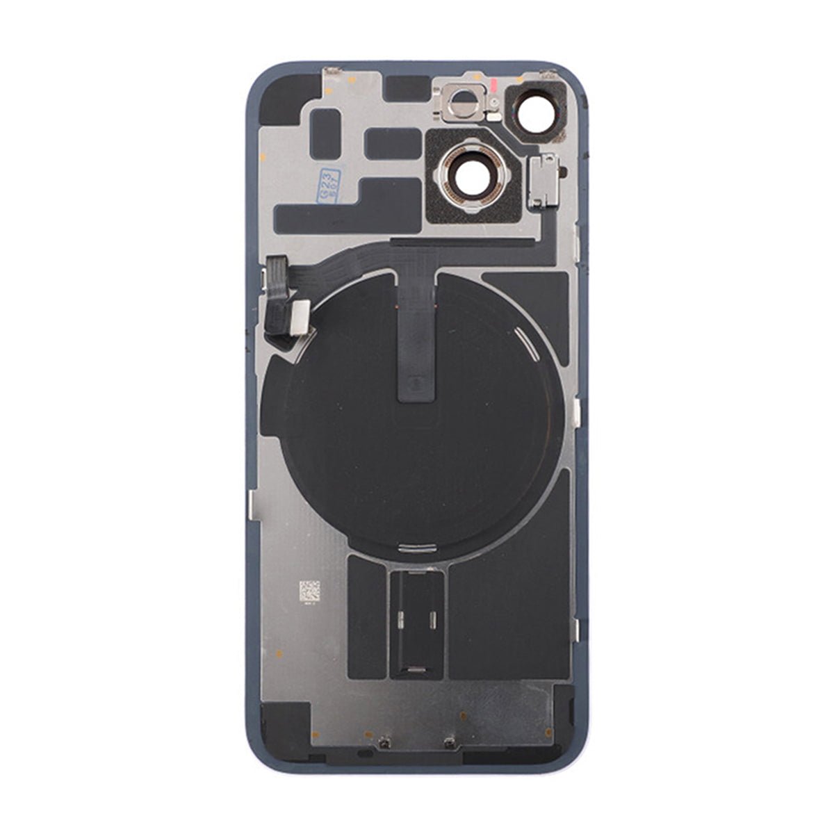 iPhone 14 komplet glasbaksida - Lilla