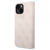 Guess iPhone 13/14/15 Cover 4G Logo Rosa