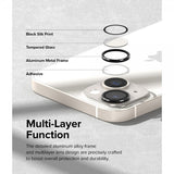 Ringke iPhone 14/iPhone 14 Plus Kamerabeskyttelse Kameralinseramme Sort
